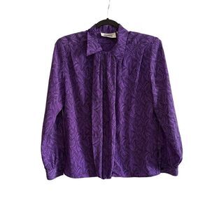 Josephine Woman’s  Super Cool Button Blouse Shirt Sz 10